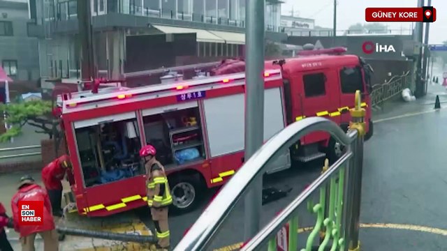 Güney Kore'de sel felaketi: Can kaybı artıyor