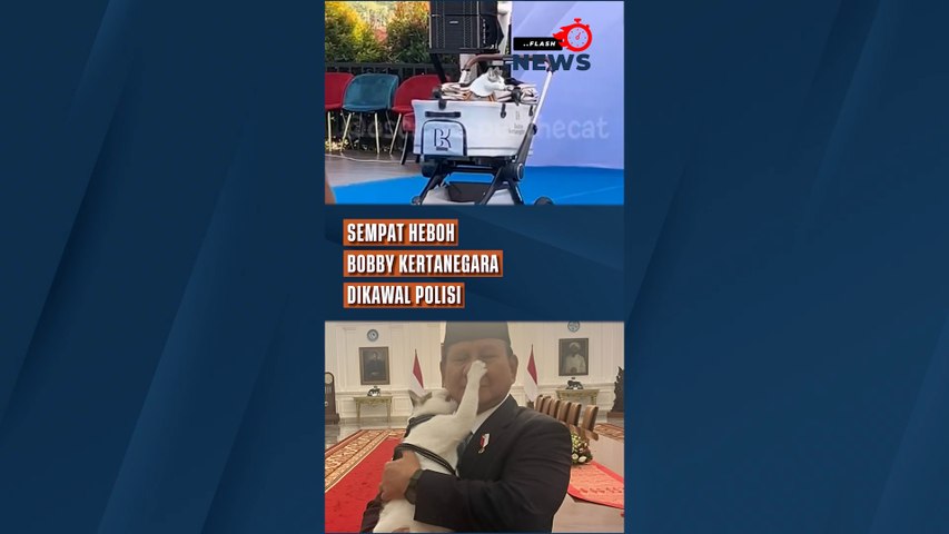 Sempat Heboh Bobby Kertanegara Dikawal Polisi