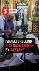 Israel strikes Gaza Catholic church, killing three by 'mistake'