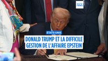 Affaire Epstein : Donald Trump menace de poursuivre le 