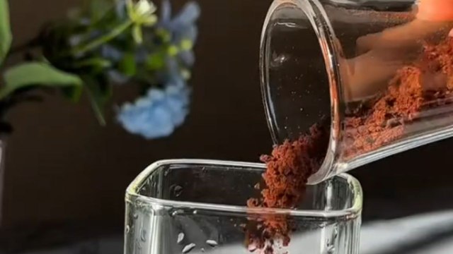 Coffee lover creates multiple unique drinks in a visually satisfying compilation
