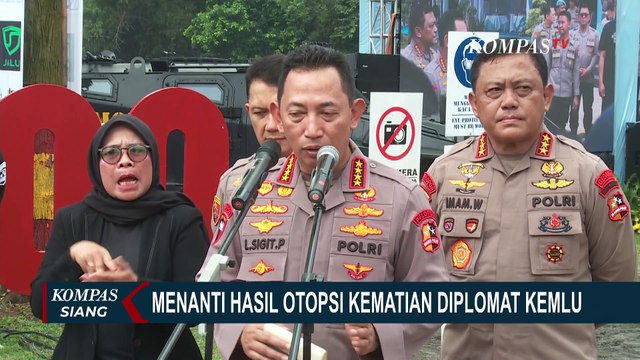 Kematian Diplomat Kemlu di Indekos Masih Misteri, Kapolri Tunggu Hasil Forensik | KOMPAS SIANG