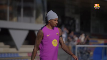 FC Barcelona training