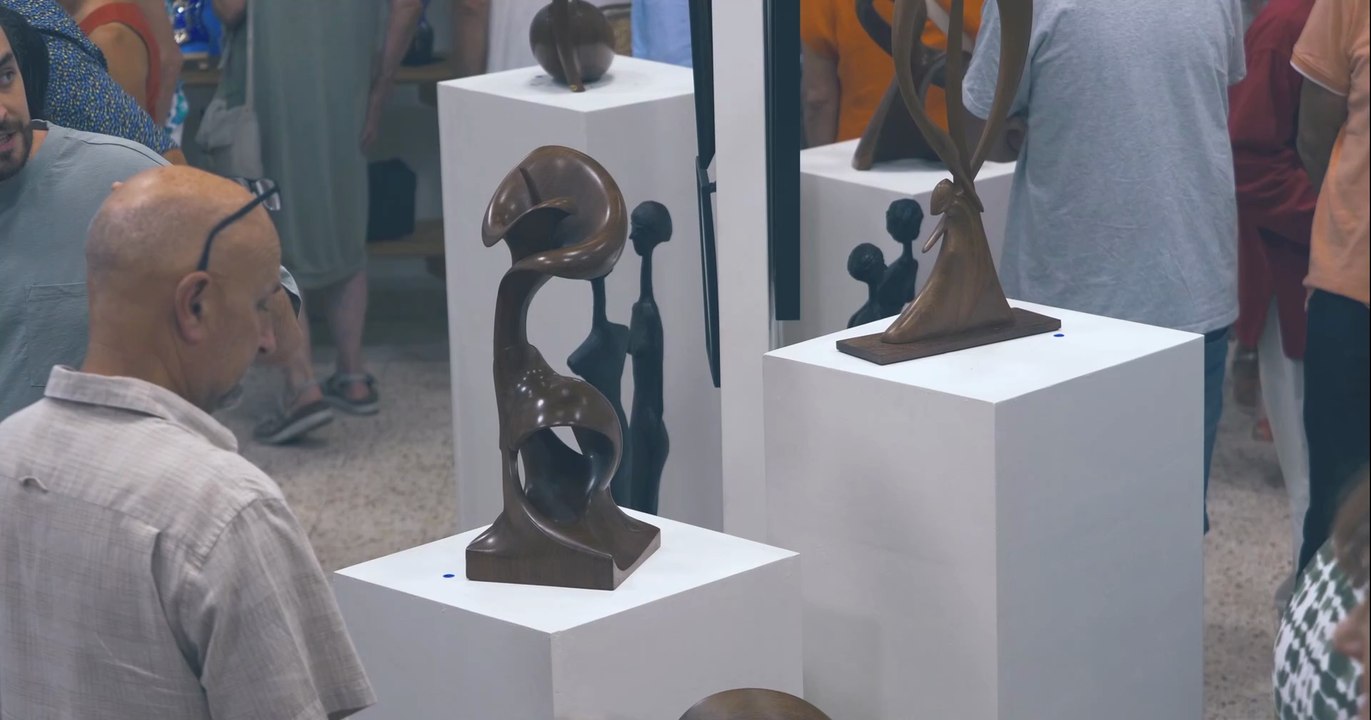 Inauguration de l'exposition L'Art s'affiche à Dourgne, édition 2025