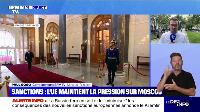 Guerre en Ukraine: l’Union européenne adopte un 18e paquet de sanctions contre la Russie