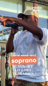 Soprano a fait tremblé les Terrasses du Port et c’était incroyable 🎶✨ #soprano #sunsetlive #concert #live