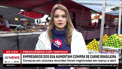 EUA aumentam compra de carne brasileira antes de tarifa de Trump, diz Cepea
