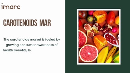 Carotenoids Market Report 2025-2033​, Industry, Segmentation and Forecast Analysis
