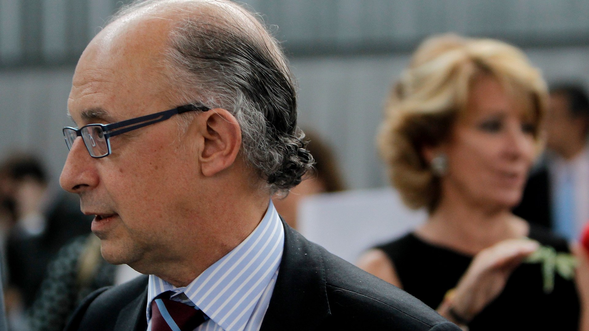 Esperanza Aguirre ha sido entrevistada este viernes por Ana Terradillos durante el programa La Mirada Cr�tica, de Telecinco.