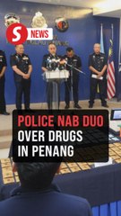 Penang cops nab duo for processing and packaging drugs