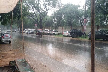 बस्सी में झमाझम बरसात, अब आफत बनती जा रही है बरसात