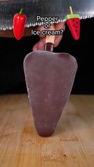 What’s inside: pepper 🌶️ or ice cream? 🍦