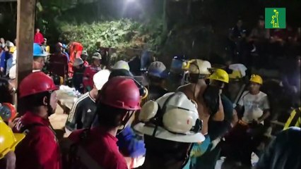 Atrapados 18 trabajadores por accidente en una mina de oro en Colombia