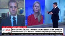 Presidente da Apex defende ampliação de prazo para negociar tarifa dos EUA; Beraldo e Deysi comentam