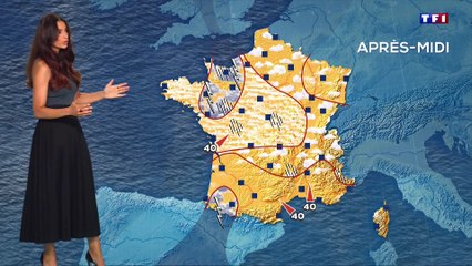 Tatiana Silva – 18 juillet 2025 : Orages au nord-ouest, canicule au sud et baisse des températures à venir