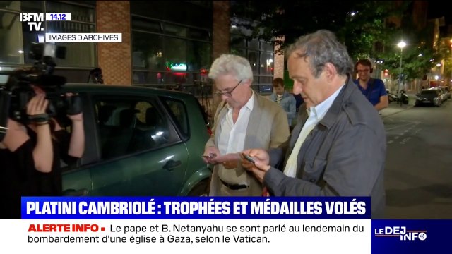 L'ancien footballeur Michel Platini a été cambriolé ce matin, des trophées et médailles ont été dérobés