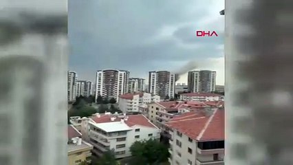 Ankara'da korkutan yangın! Binada mahsur kaldılar