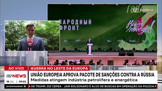 União Europeia aprova pacote de sanções contra a Rússia