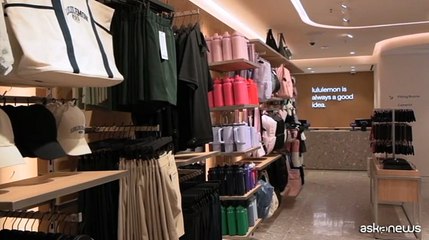 Milano, apre il primo store in Italia del brand sportivo lululemon