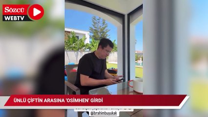 Ünlü çiftin arasına 'Osimhen' girdi