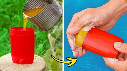 ASTUCES DE SURVIE ET DE CAMPING GÉNIALES À CONNAÎTRE CET ÉTÉ 🏕️💡
