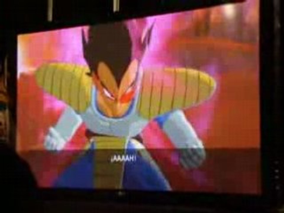 DBZ BURST LIMIT, Vegeta contre Sangoku (Expomanga 2008).
