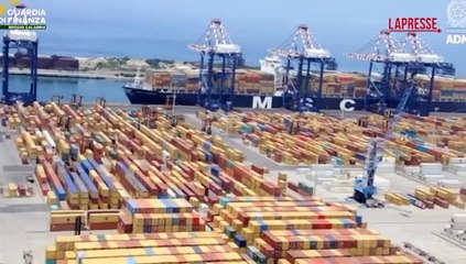 Gioia Tauro, sequestrati 1220 chili di marjuana nel porto