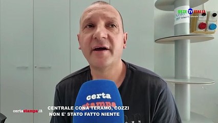 CENTRALE CONA TERAMO, COZZI  NON E' STATO FATTO NIENTE
