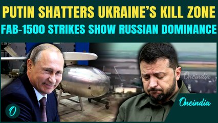 VIDEO: Russia’s FAB-1500 Bomb OBLITERATES Ukrainian Troop Base; Missile Strike Hits UAV Command Post