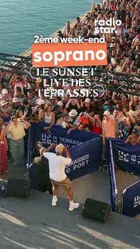 Soprano fait danser le public des Sunset Live des Terrasses #soprano #sunsetlive #concert #live