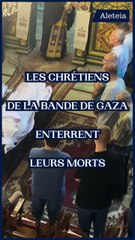Les chrétiens de la bande de Gaza enterrent leurs morts