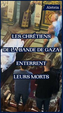 Les chrétiens de la bande de Gaza enterrent leurs morts