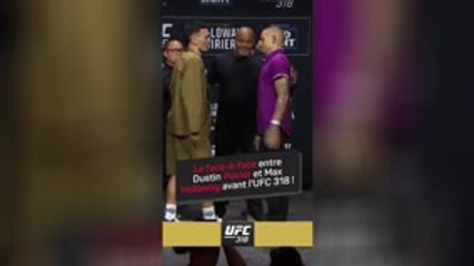 UFC 318 - Le face-à-face entre Holloway et Poirier