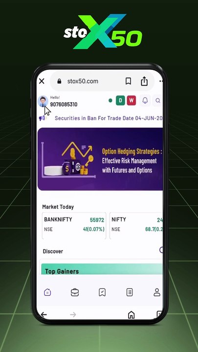 How to deposit Stox50