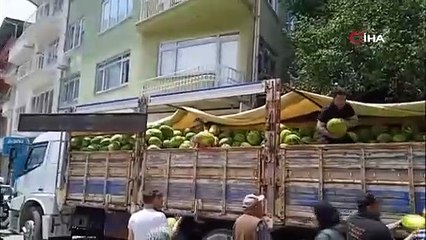 Hayırsever iş adamından serinleten iyilik