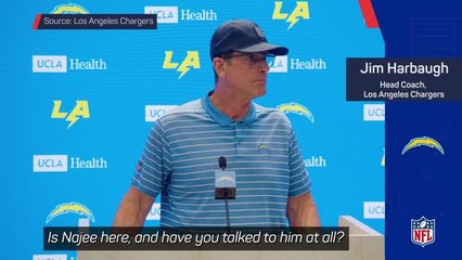 Harbaugh quizzed on health of Harris after firework incident