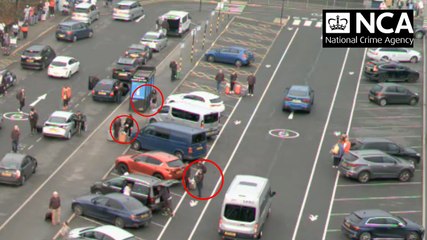 Dramatic video shows moment Farzana Kauser and family were arrested by NCA officers