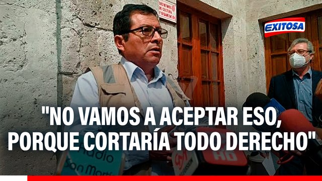 Presidente de la Confemin: Nosotros no vamos a aceptarlo, porque cortaría todo derecho