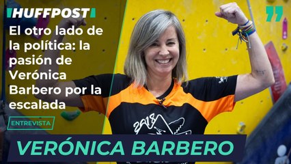 El otro lado de la política: la pasión de Verónica Barbero por la escalada