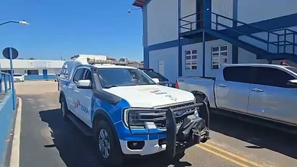 Comboio em deslocamento para Base a área para buscar os corpos de estudantes vítimas do acidente com ônibus da UFPA