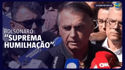 Bolsonaro dá entrevista após ser alvo de operação da PF