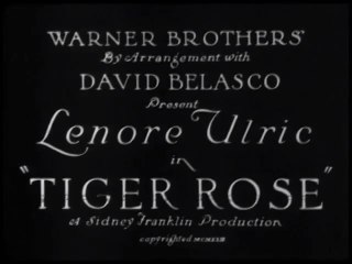 Tiger Rose (1923) – A Silent Romance of Wilderness and Vengeance