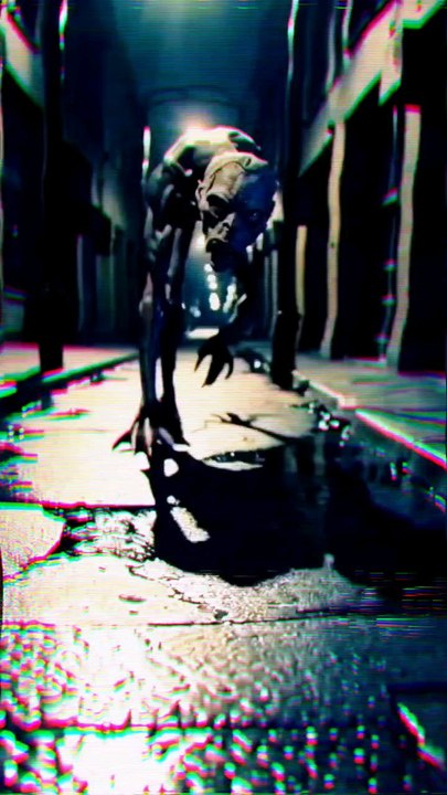 monstre dans la rue watch in the street