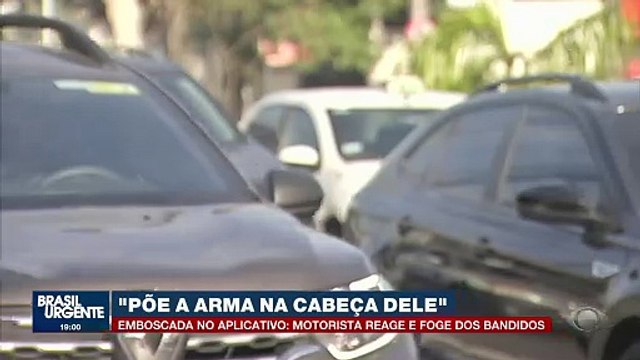 Emboscada no aplicativo: motorista reage e foge dos bandidos