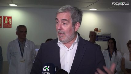 Clavijo ve "indecente" el plante de las CCAA del PP en la sectorial de menores migrantes