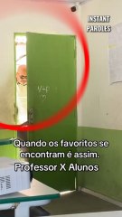 Cet enseignant atteint d’un handicap reçoit le soutien précieux de ses élèves