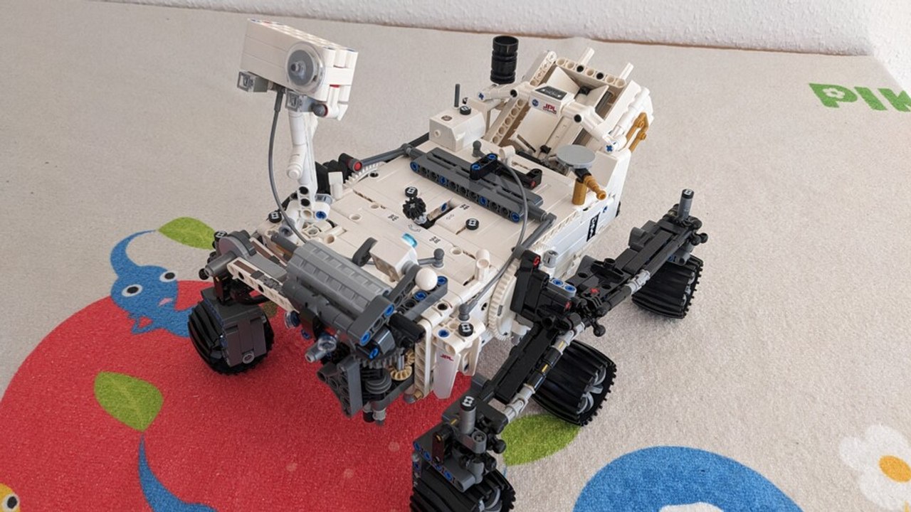 Trailer zeigt den LEGO Mars Rover Perseverance (42158) in Aktion