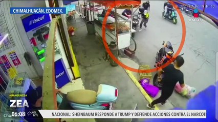 MiniMinitornado sorprende a habitantes de Chimalhuacán, Edoméx