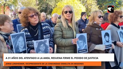 A 31 años del Atentado a la Amia, resuena firme el pedido de justicia
