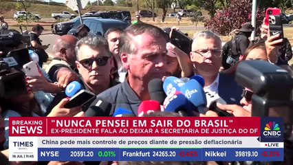BREAKING NEWS: Bolsonaro fala em "suprema humilhação" sobre PF, tornozeleira e restrição a redes sociais